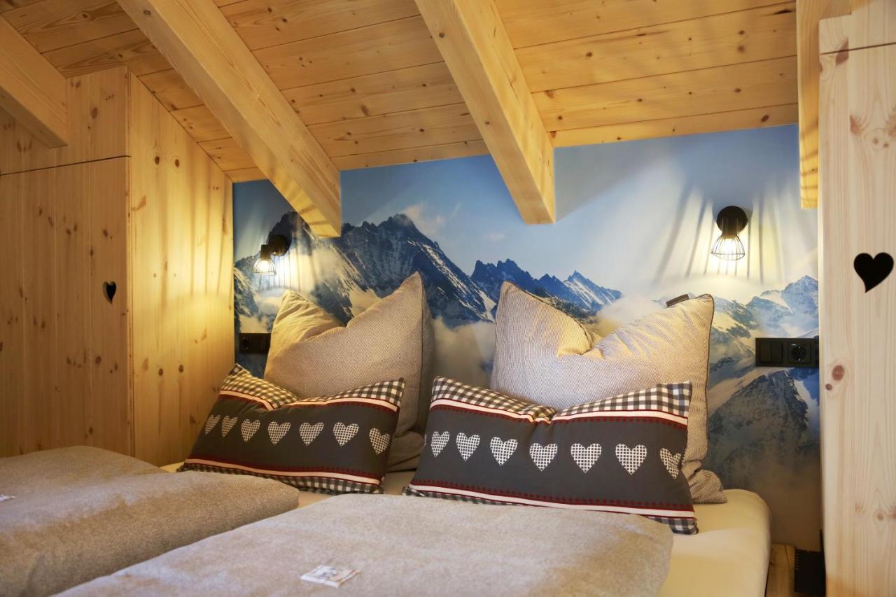"Allgaeu-Herzl" Alpenchalet Fuer Zwei Ruckholz Eksteriør billede