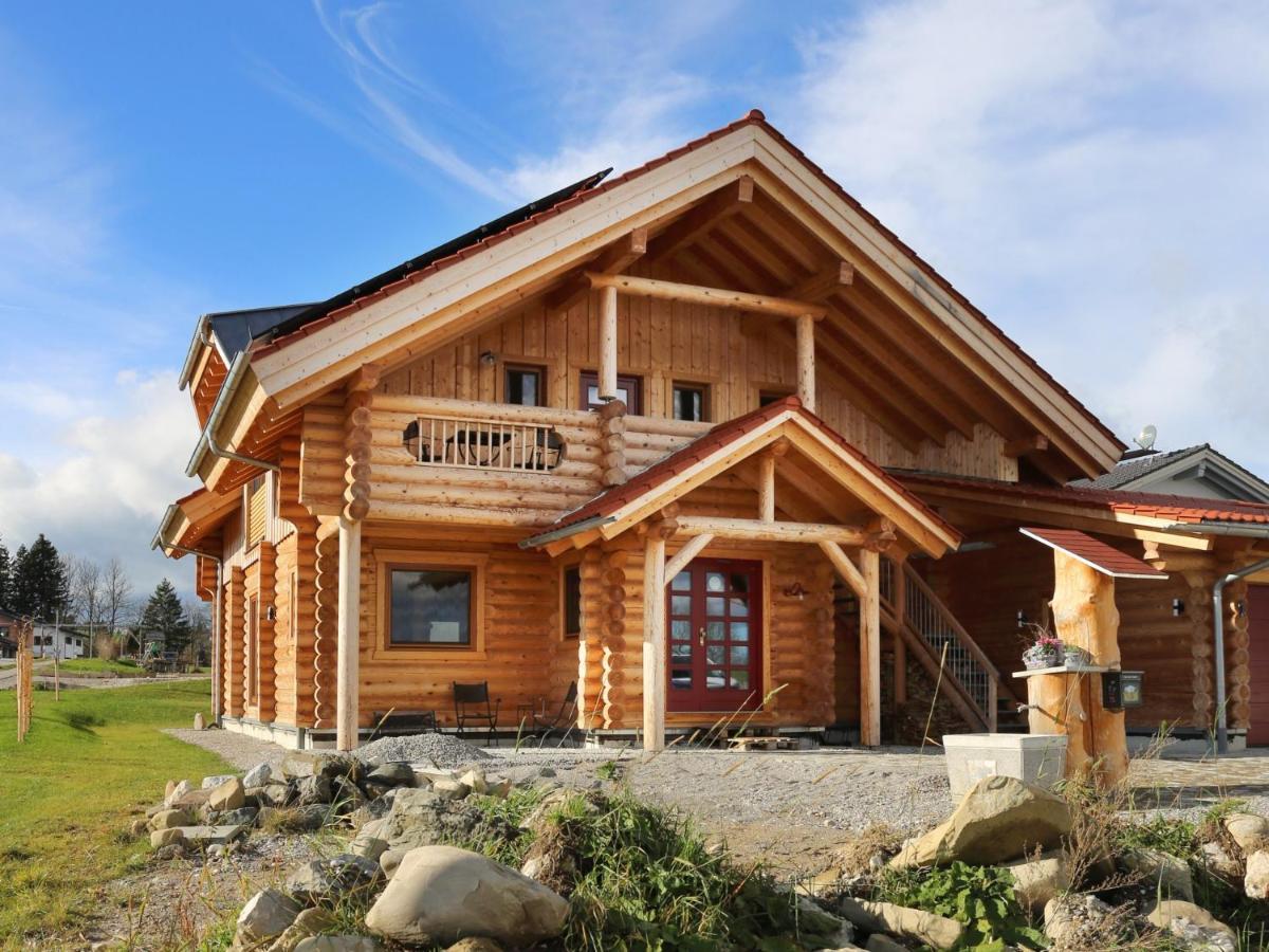"Allgaeu-Herzl" Alpenchalet Fuer Zwei Ruckholz Eksteriør billede