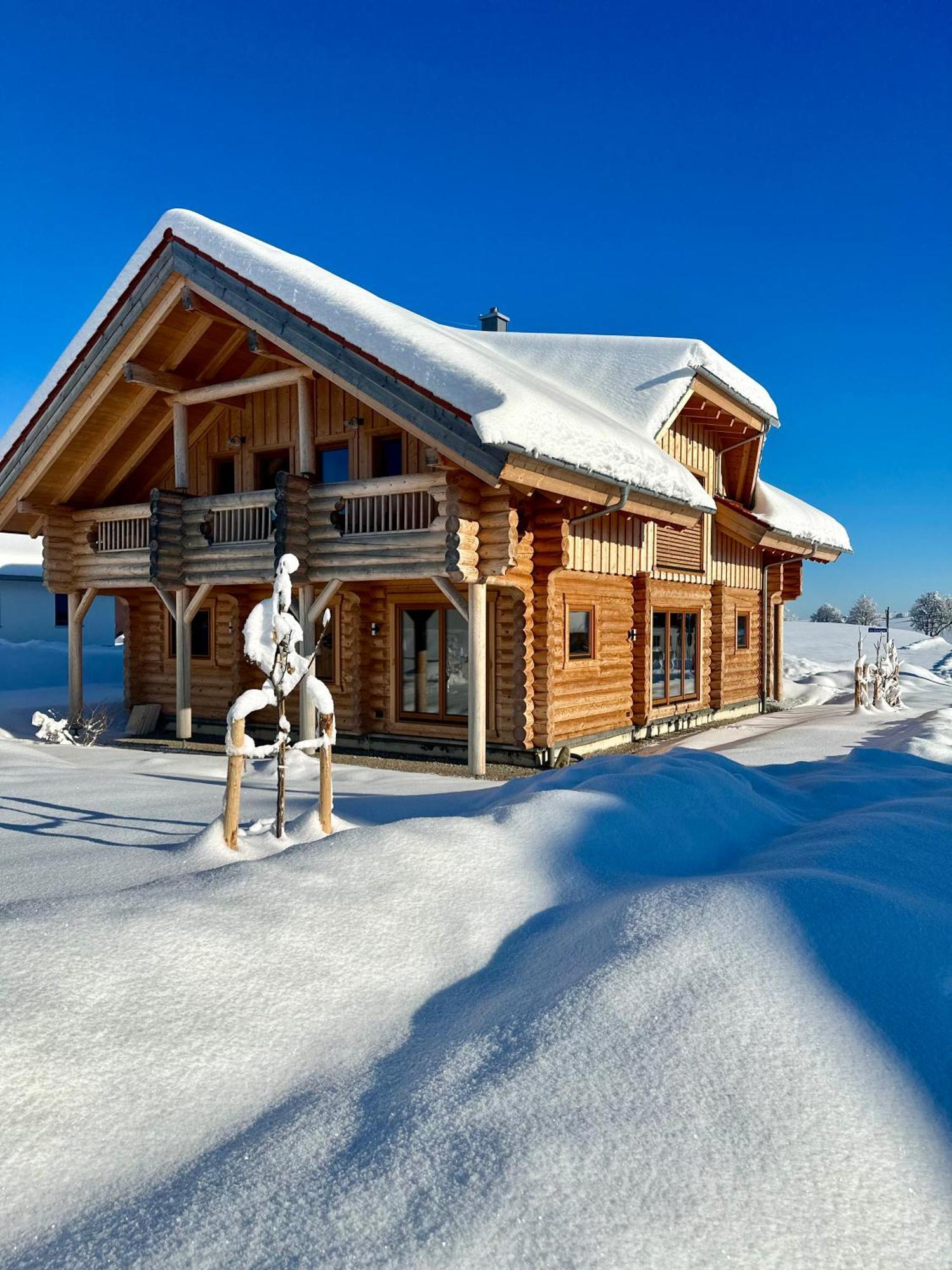 "Allgaeu-Herzl" Alpenchalet Fuer Zwei Ruckholz Eksteriør billede