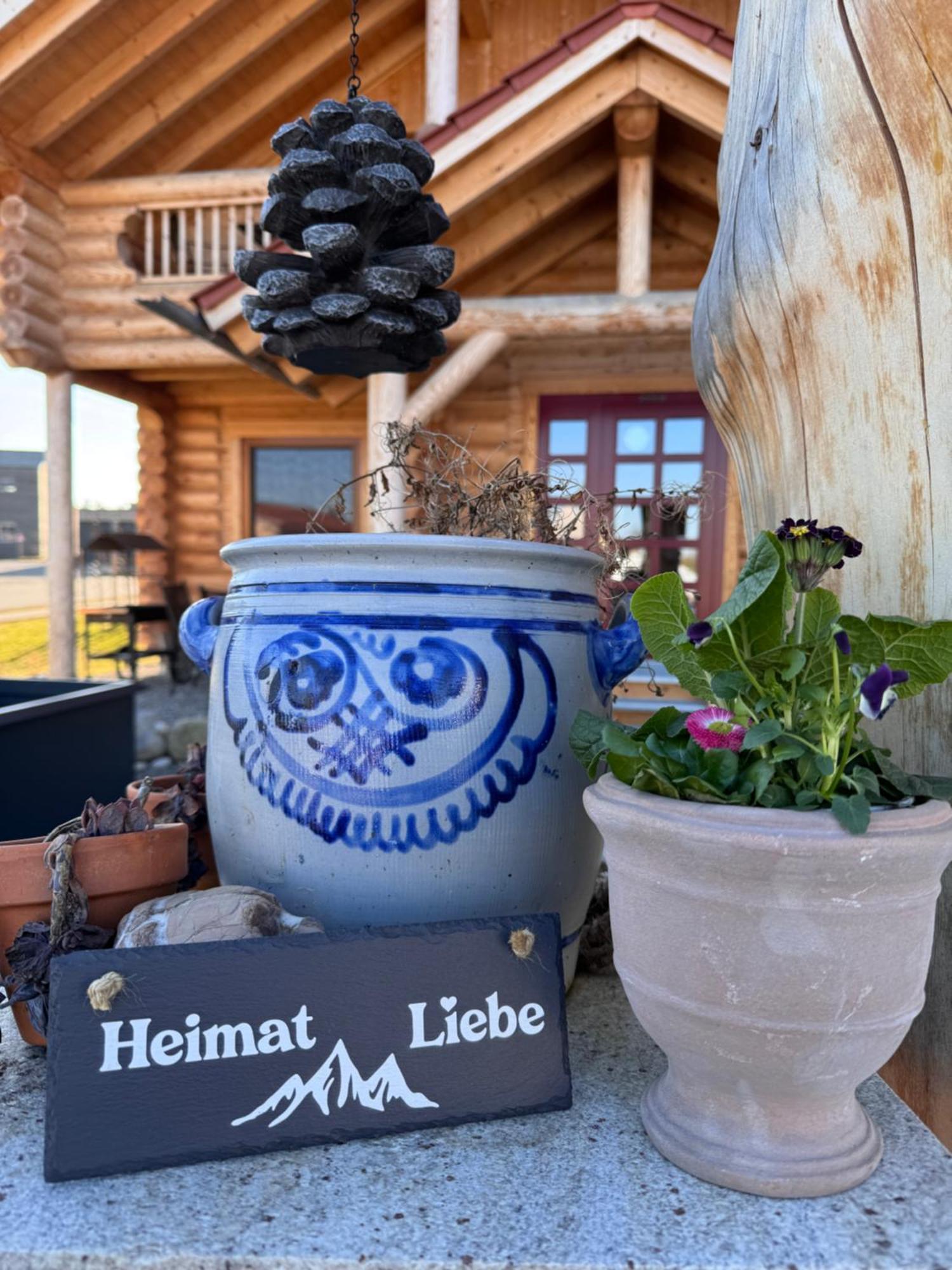 "Allgaeu-Herzl" Alpenchalet Fuer Zwei Ruckholz Eksteriør billede